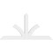 Ekena Millwork Richland Architectural Grade PVC Gable Bracket, 60"W x 30"H x 2"D x 4"F, 12/12 Pitch GBP060X30X0204RIC00 - alternate 4